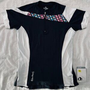Women's Pearl Izumi Mountain Collection Cycling Jersey XL UPF50+ short sleeve